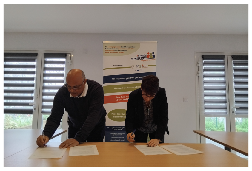 Signature de la convention
